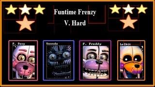 Режим Funtime Frenzy сложность V.Hard Custom Night Five Nights at Freddy's Sister Location