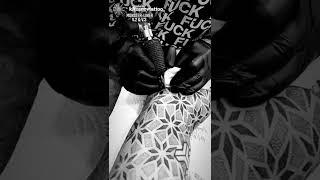 Тату рукав Машины Monster Liner V.2 V.3 dotwork whipshading linework blackwork ornamental mandala