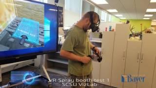 Bayer Interior Woods Spray Booth Test 1