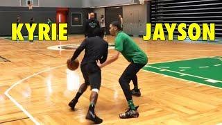 Kyrie Irving 1-on-1 against Jayson Tatum | WHO WON? 