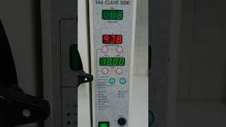 Tau Clave 3000 - problem with the autoclave.