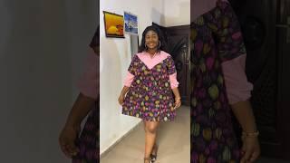 Easy breezy short bubu Gown style Full sewing tutorial is on my channel #100shorts2024
