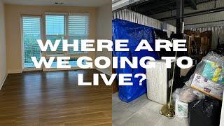 VLOG: moving out of our apartment, trying to get our first home as full time content creators