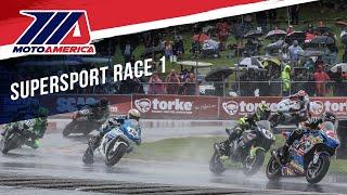 Supersport Race 1 at Road America 2024 - FULL RACE | MotoAmerica