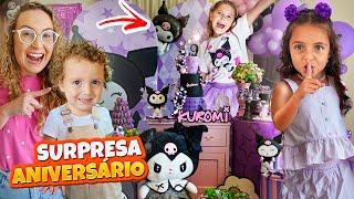 ANIVERSÁRIO SURPRESA DA LAURINHA E HELENA DE 9 ANOS - FAMÍLIA BELLA E LUCCA SHOW