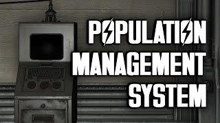 The Vault-Tec Population Management System - How to Use It - Fallout 4 Vault-Tec Workshop