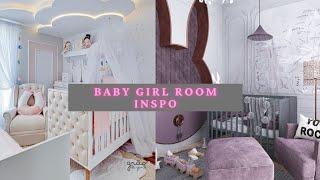 BABY GIRL ROOM IDEAS INSPO | MODERN
