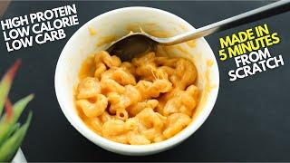 The 5 Minute Low Carb Protein Mac and Cheese I Can't Stop Making