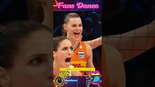 Nika Daalderop, Beauty and Power in Volleyball #dance #spike #volleyballplayer #vibes #mashup