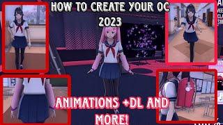 how to create your Oc 2023 /part14  Yandere Simulator Tutorial #yanderesimulator #tutorial #game