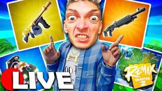 FORTNITE IN LIVE CON ST3PNY NEL CAPITOLO 2 REMIX !!