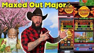 Dragon Link Jackpots!  Maxed Out Majors? What they mean from a Slot tech  High Limit Slot Play!