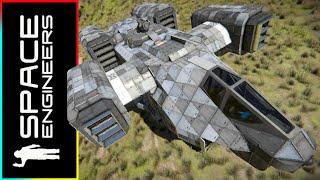 The Masu Tank Dropship! - Space Engineers