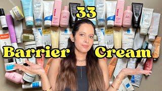 Ultimate SKIN barrier moisturizers Review | My TOP Picks to REPAIR DAMAGED SKIN from 33 creams