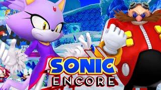 Blaze Needs Respect! | Sonic Encore - ICE Cap Zone [Fan Game]