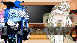 Cookie Run Kingdom Beasts React To Tiktoks + Angst! || Part 1/5! || WATCH IN 2x SPEED!