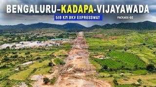 Vijayawada - Bengaluru Expressway Package-02 | Vanavolu to Vankarakunta #BKVeXpressway