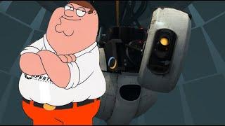 Peter Griffin and GLaDOS sing "Want you gone" from Portal 2 [ai cover]