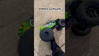 ARRMA GORGON WHEELIES #arrma #rc #gorgon #hobby #rccar #fyp #shorts #trending #monstertruck #fun