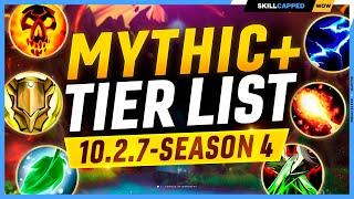 NEW MYTHIC+ TIER LIST for 10.2.7 - DRAGONFLIGHT SEASON 4