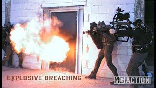 SLOW MO footage of CQB & EXPLOSIVE BREACHING  - testing the new INVISIO V20/T7 Headset