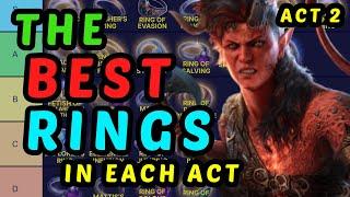 The BEST RINGS in Baldur's Gate 3 - Honor Mode Tier List and Guide - Act 2