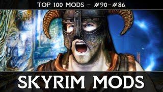 SKYRIM MODS - TOP 100: #90-86 - Expanded Cities, Fixes & Footprints!