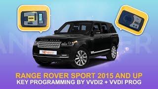 Range Rover Sport 2015 And Up Key Programming By VVDI2 + VVDI PROG