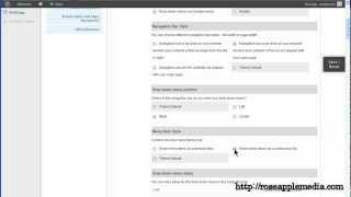 Creating the Navigation Bars