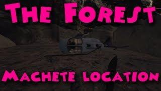 The Forest - Machete location