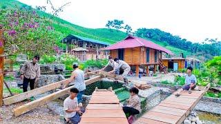 Build Your DREAM FARM from Scratch Now! Flower Garden, Wooden Bridge