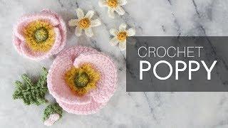 Crochet Iceland Poppy