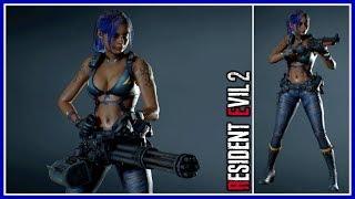 RE2: REMAKEClaire RedfieldModel ShowcaseMercenary Regular Mod *Zoey Plays  [PC STEAM]