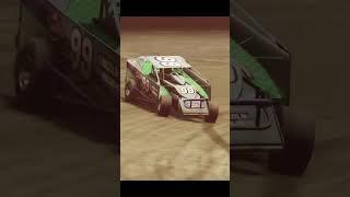 Sideways Action! #dirttrackracing #racecar #bumpin