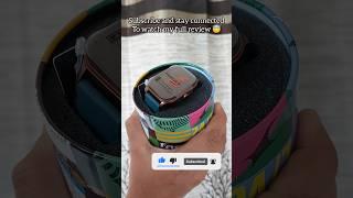 fastrack amoled display smartwatch - revoltt fs1 pro unboxing and aesthetic  #shortsfeed #shorts