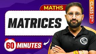 Matrices in 60 Minutes | Class 12th Maths | Mind Map Series