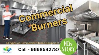 Kitchen Stainless Steel Burners #viral #kitchen equipment#youtube  Hotels Equipments #viralvideo