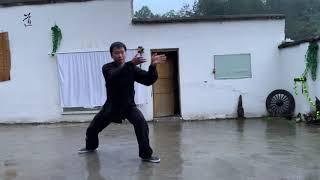 Wudang Zhang Sanfeng Taiji 33 by Master Gu disciple at Wudang Taoist Wellness Academy on Wudangshan