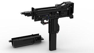 LEGO Full-/Semi-Auto MAC-10 Tutorial / Instruction