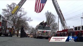 Remembrance held for Berks County firefighter who died of COVID-19