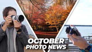 New Cameras, Lenses and Autumn Leaves | Photo News October 2024