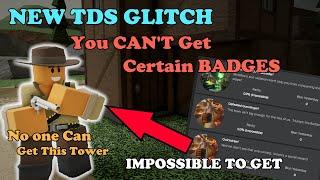 Cowboy Is Now IMPOSSIBLE To Get (New Broken TDS Glitch) || Tower Defense Simulator