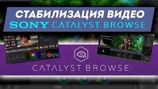 Стабилизация видео в Catalyst Browse против Davinci resolve