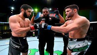 Islam Makhachev vs Thiago Moises UFC Vegas 31 FULL FIGHT CHAMPION