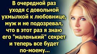В очередной раз уходя, муж и не знал, что я знаю все, и теперь…