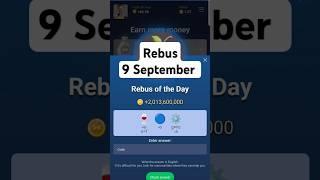 X Empire Rebus of the day today 9 & 10September| Musk empire rebus of the day