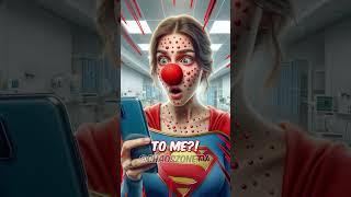 Supergirl Got Stung by a BEE! - Spider-Man, Deadpool & Venom try to save her life! ️#shorts #marvel
