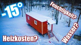 Wie ist es im WINTER bei STRENGEM FROST im DIY TINYHOUSE? [F30]