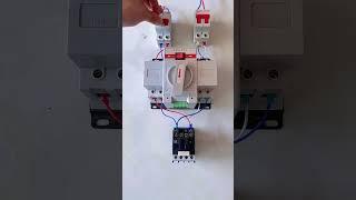 #control #changeover #changeoverswitch #automatic    2×40A