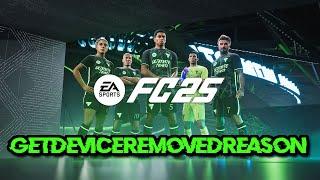 EA SPORTS FC 25 DirectX Function Error GetDeviceRemovedReason FIX